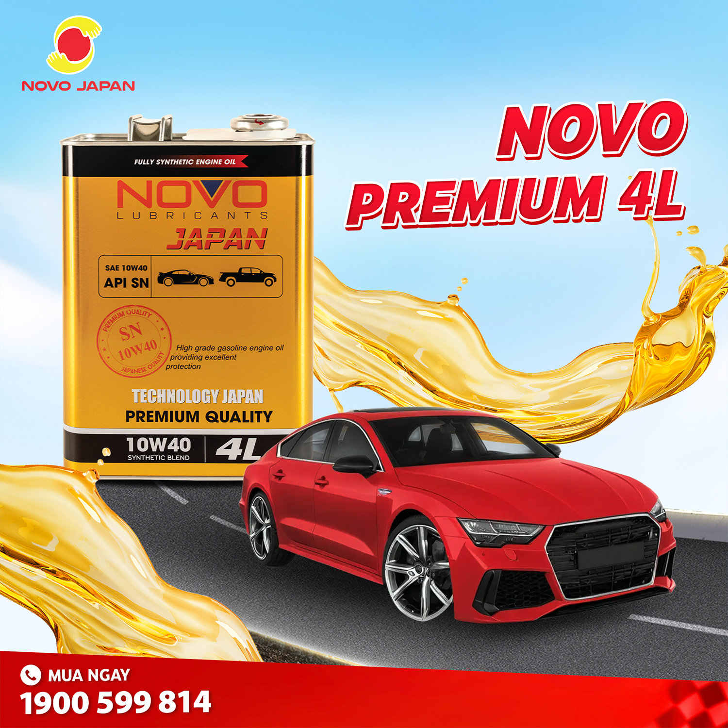 Vì sao người tiêu dùng chọn NOVO PREMIUM 10W40