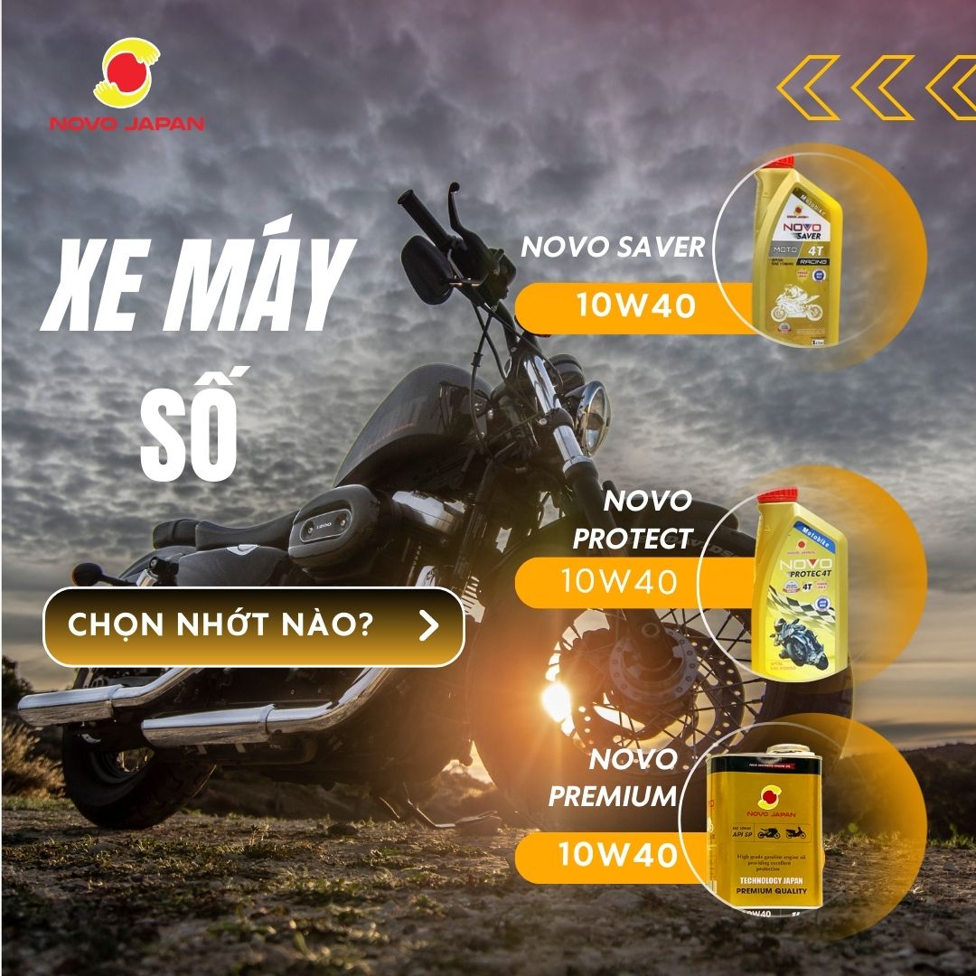 Xe số nên chọn nhớt nào phù hợp?