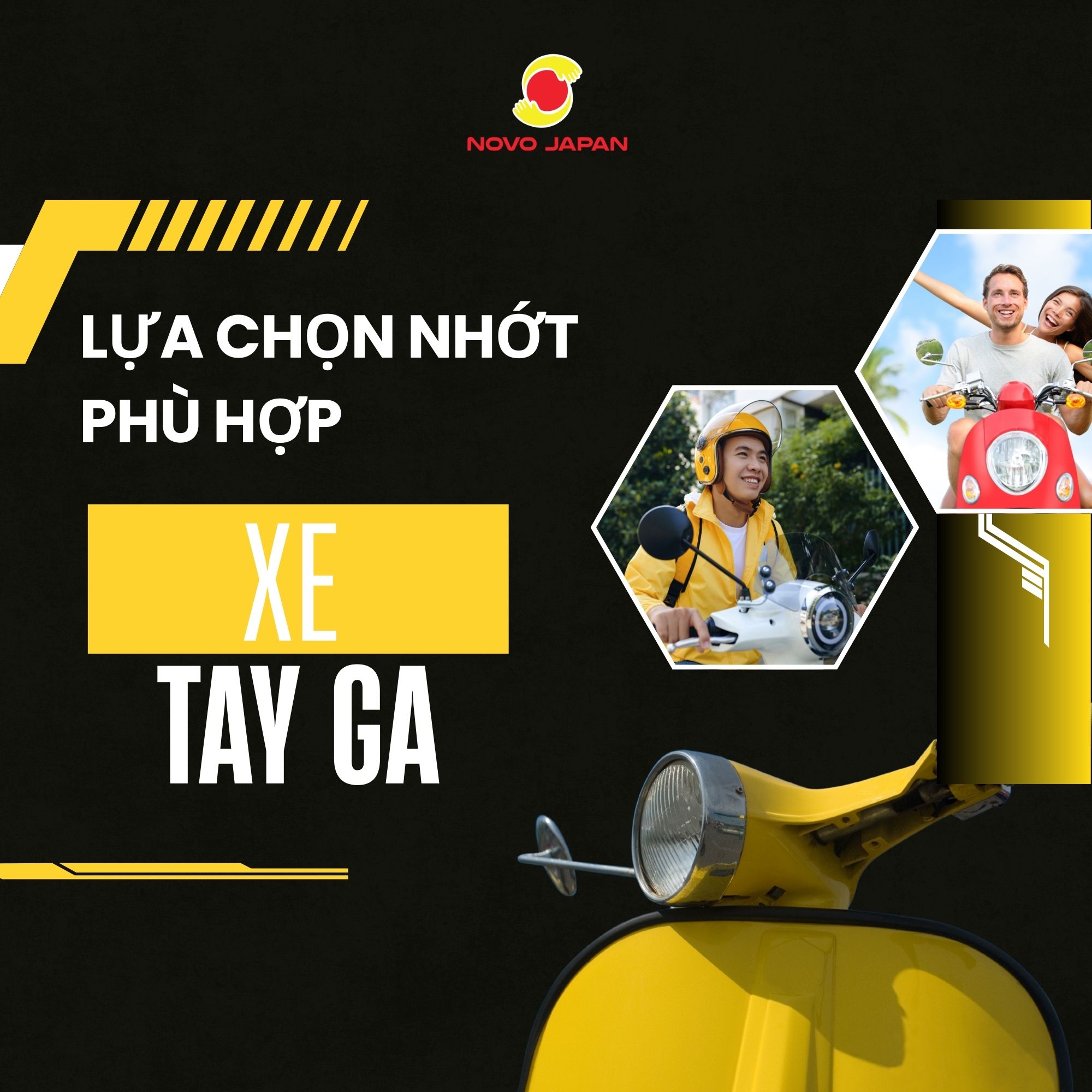 Xe tay ga nên chọn nhớt nào phù hợp?