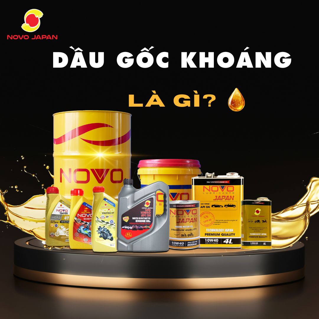Dầu gốc khoáng là gì? Dầu gốc khoáng khác gì so với dầu gốc tổng hợp