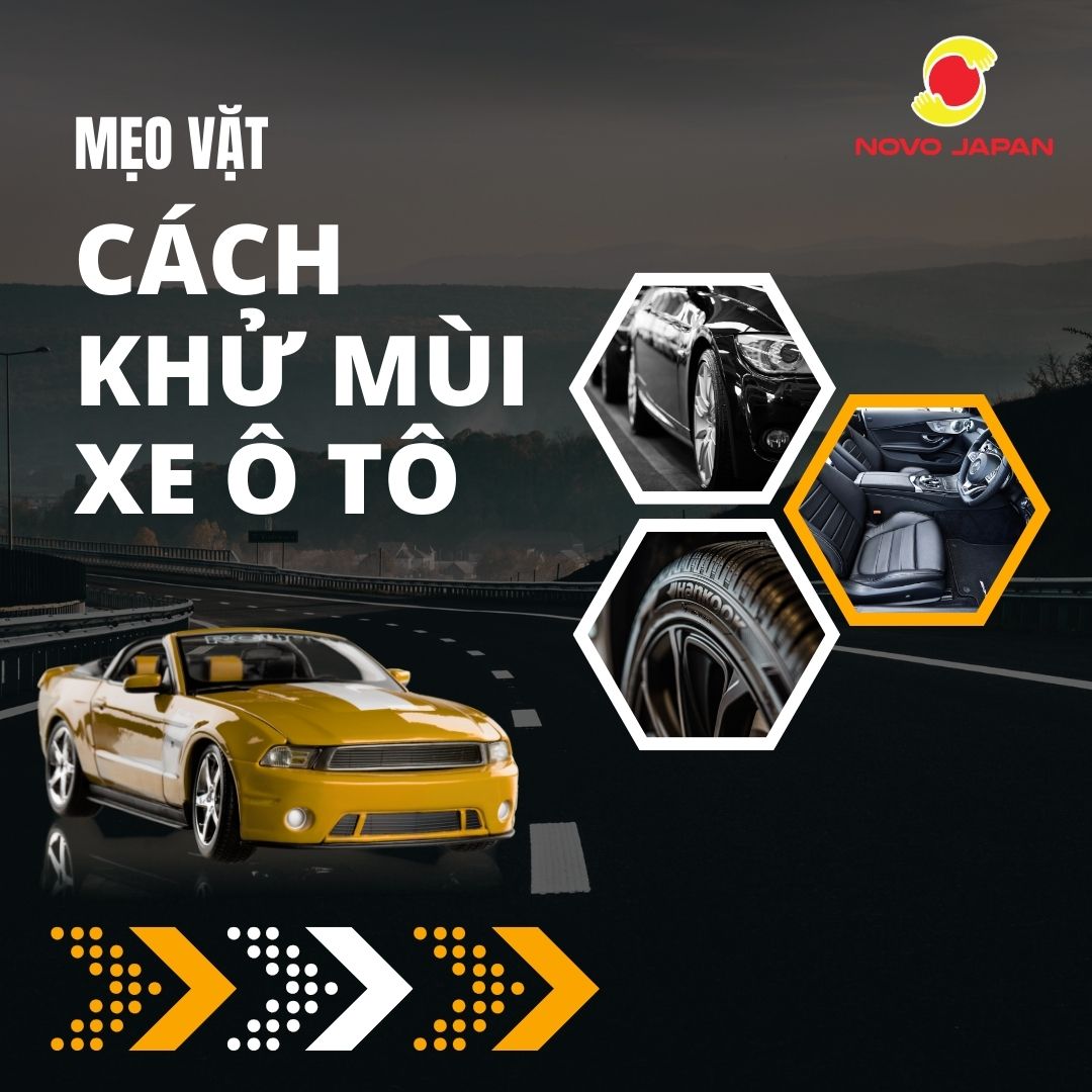 12 cách khử mùi xe ô tô hiệu quả